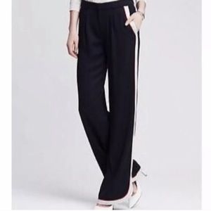banana republic side stripe jumpsuit